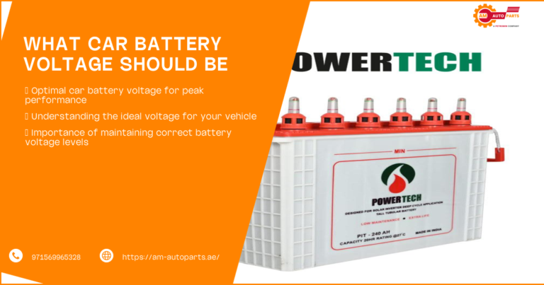 What Car Battery Voltage Should Be