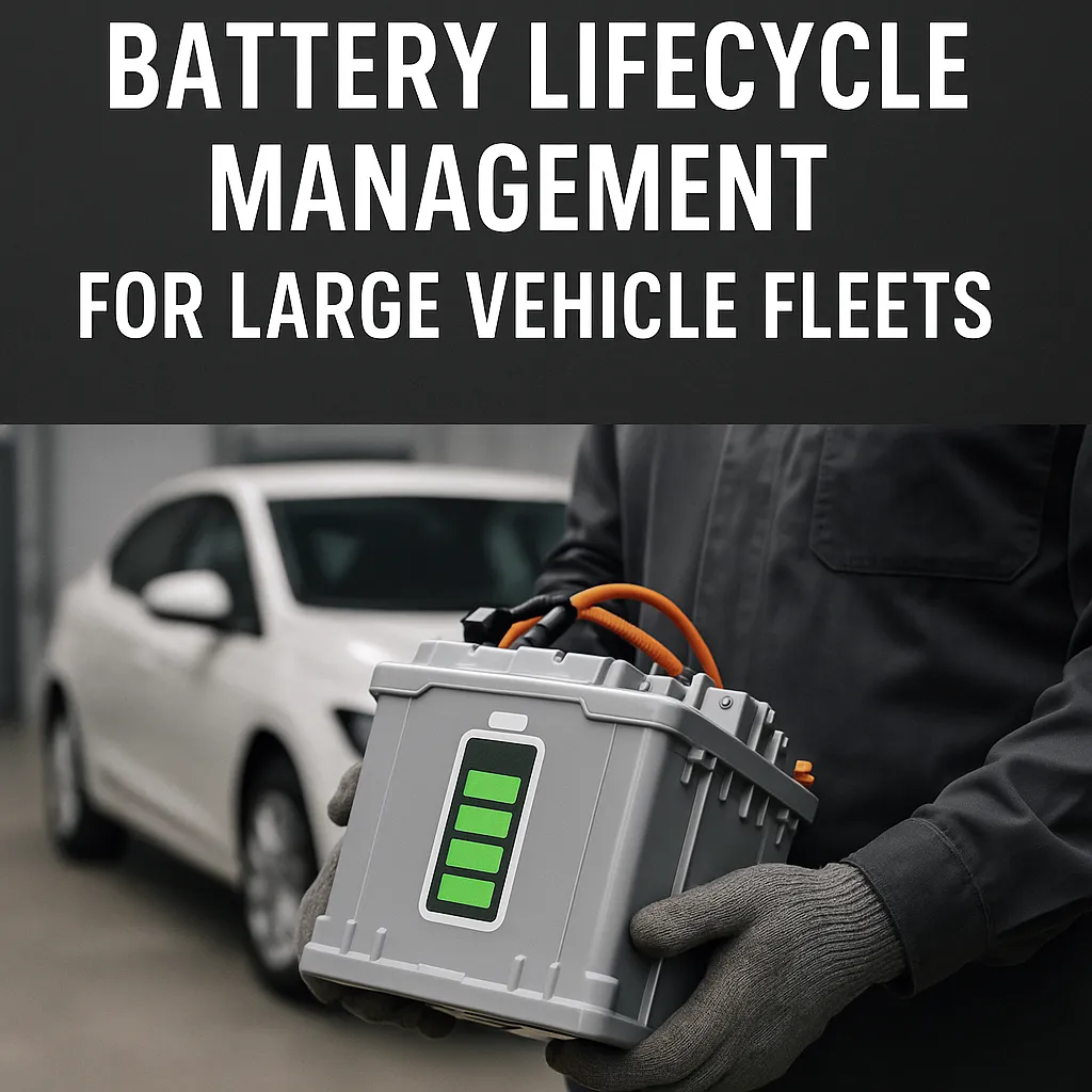 Battery Lifecycle Management for Large Vehicle Fleets
