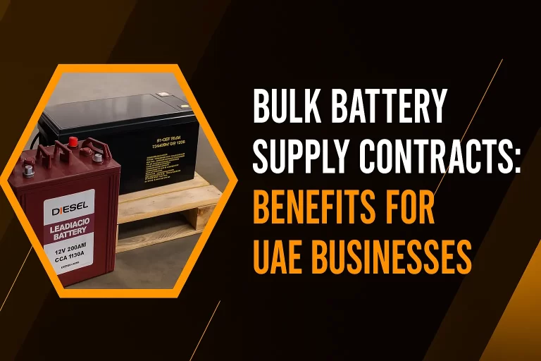 Bulk Battery Supply Contracts: Benefits for UAE Businesses