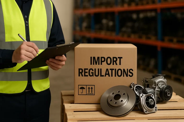 Import Regulations for Bulk Auto Parts in the UAE