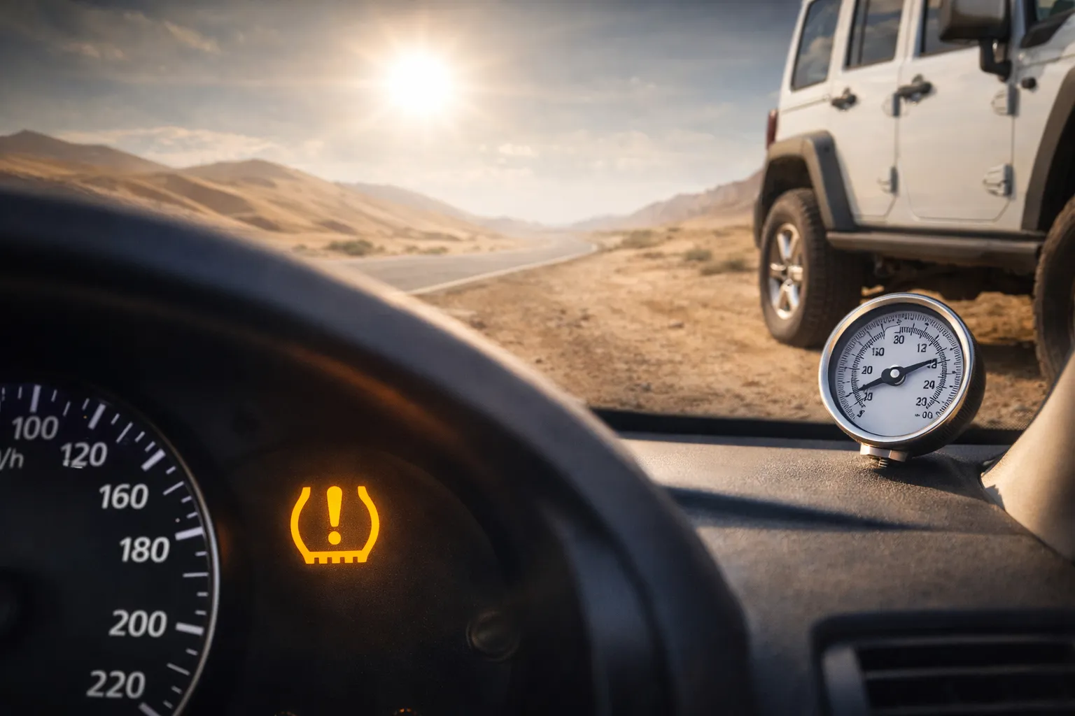 Why Is My Low Tire Pressure Light On, But Tires Are Fine