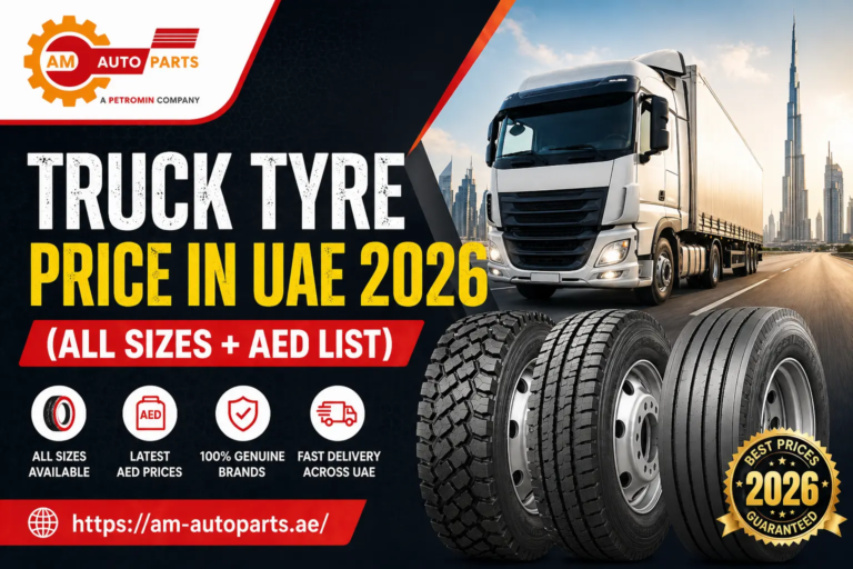 Truck Tyre Price in UAE 2026 - All Sizes + Complete AED Price List