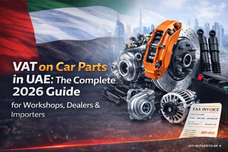 VAT on Car Parts in UAE
